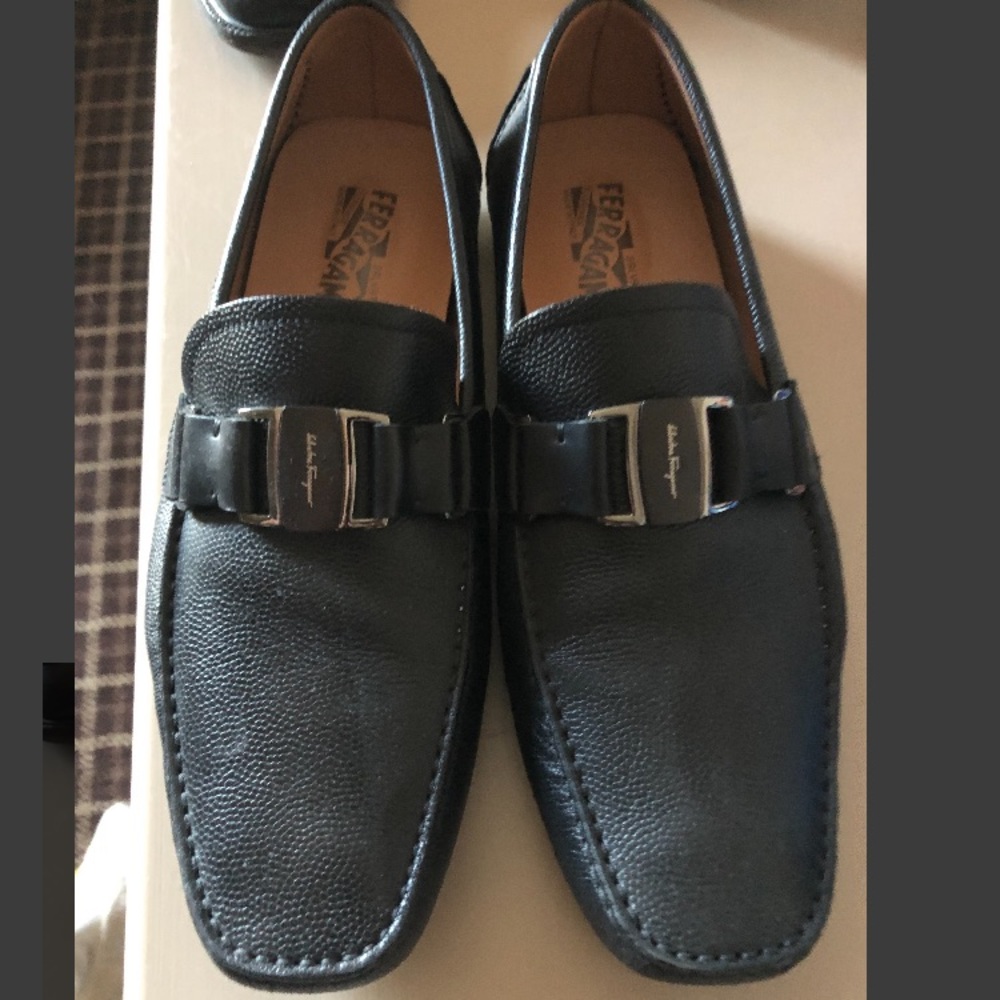 Ferragamo drivers! Barely worn. Size 10.5 EE